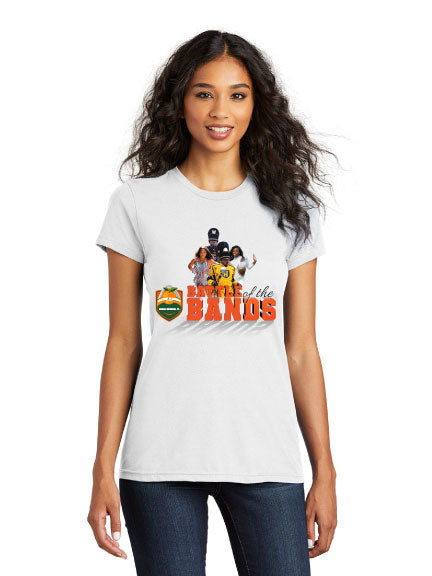 2024 Orange Blossom Classic Battle of the Bands Ladies Comfort Fit Tee (White)