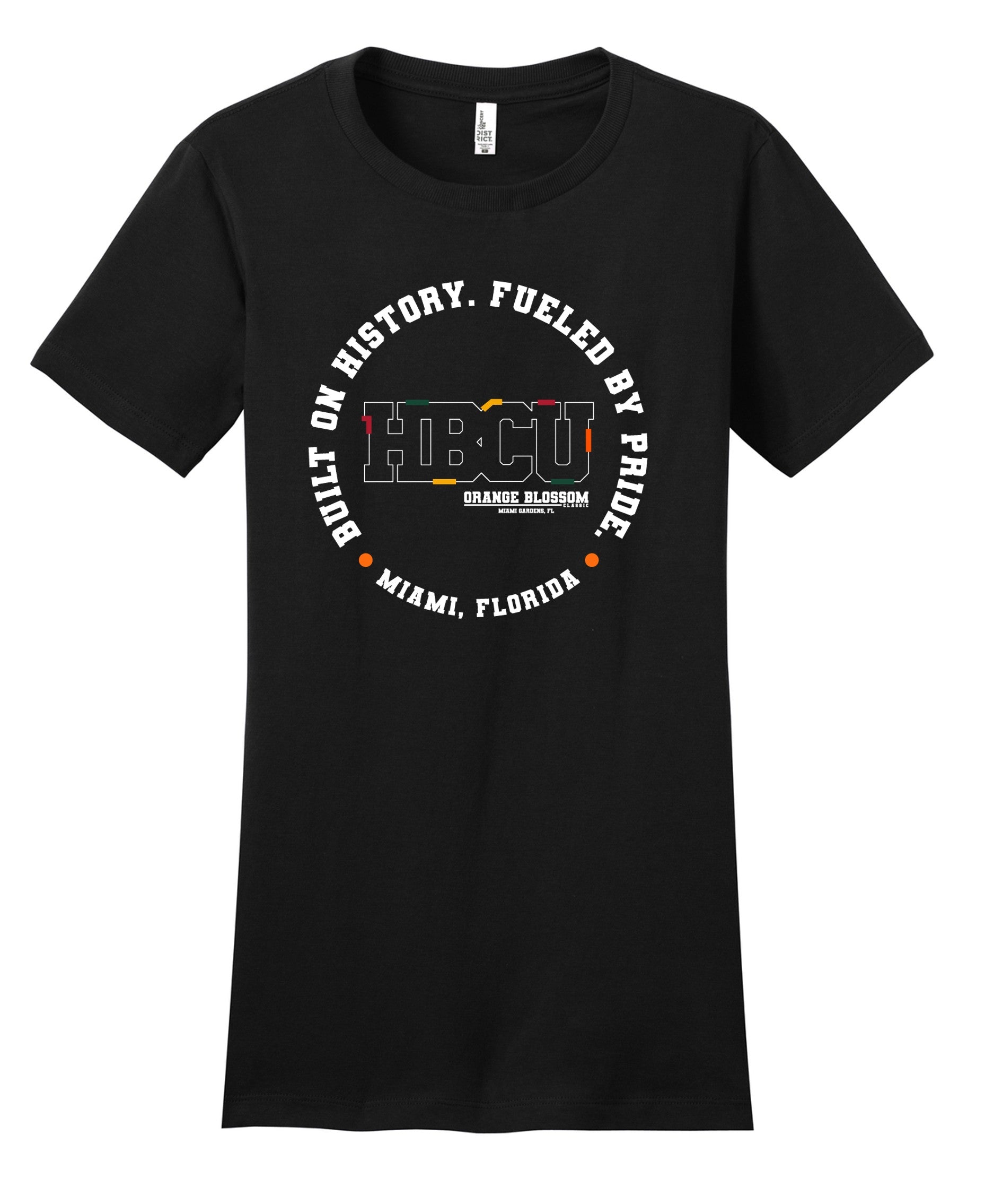 2025 Ladies OBC Built By History Fueled By Pride Tee - Black
