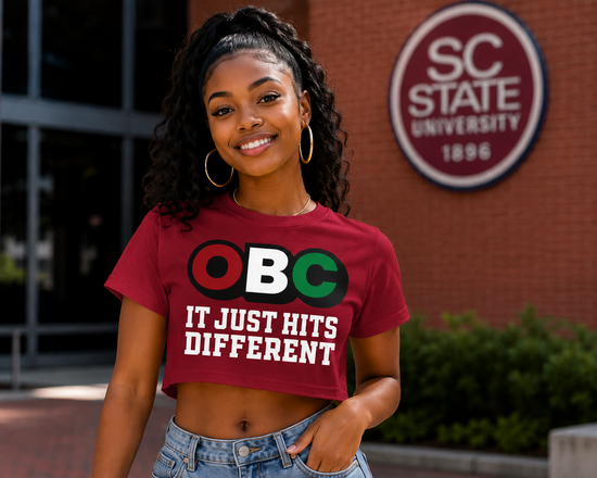 OBC It Just Hits Different Crop Top (SCSU)