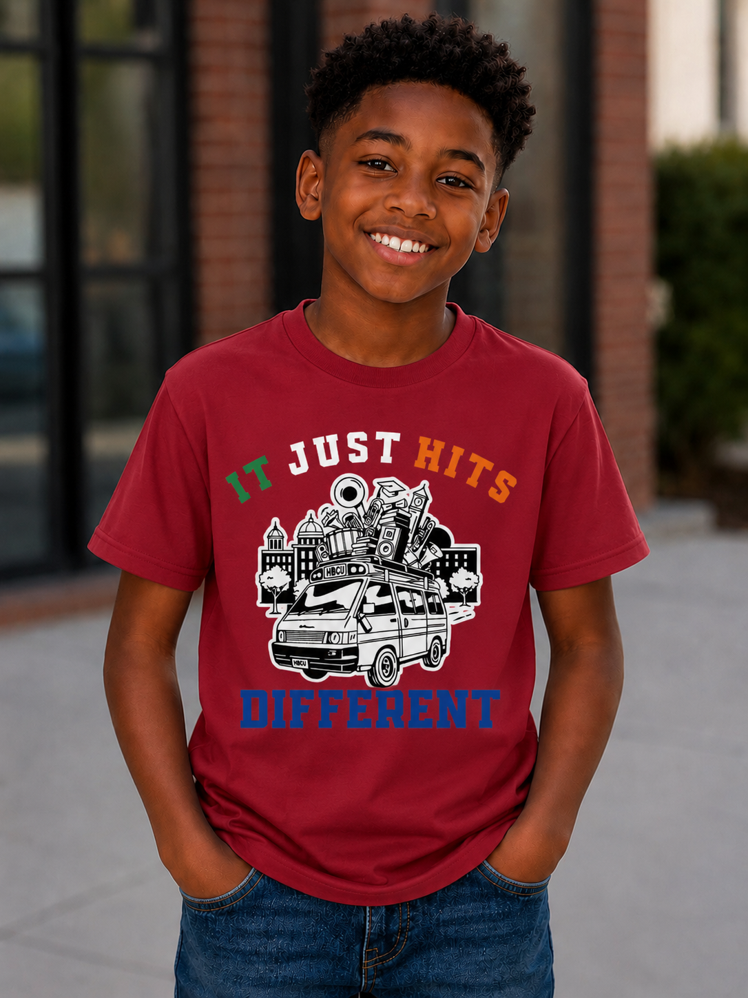 OBC It Just Hits Different Youth Tee (JamVan 1.0)