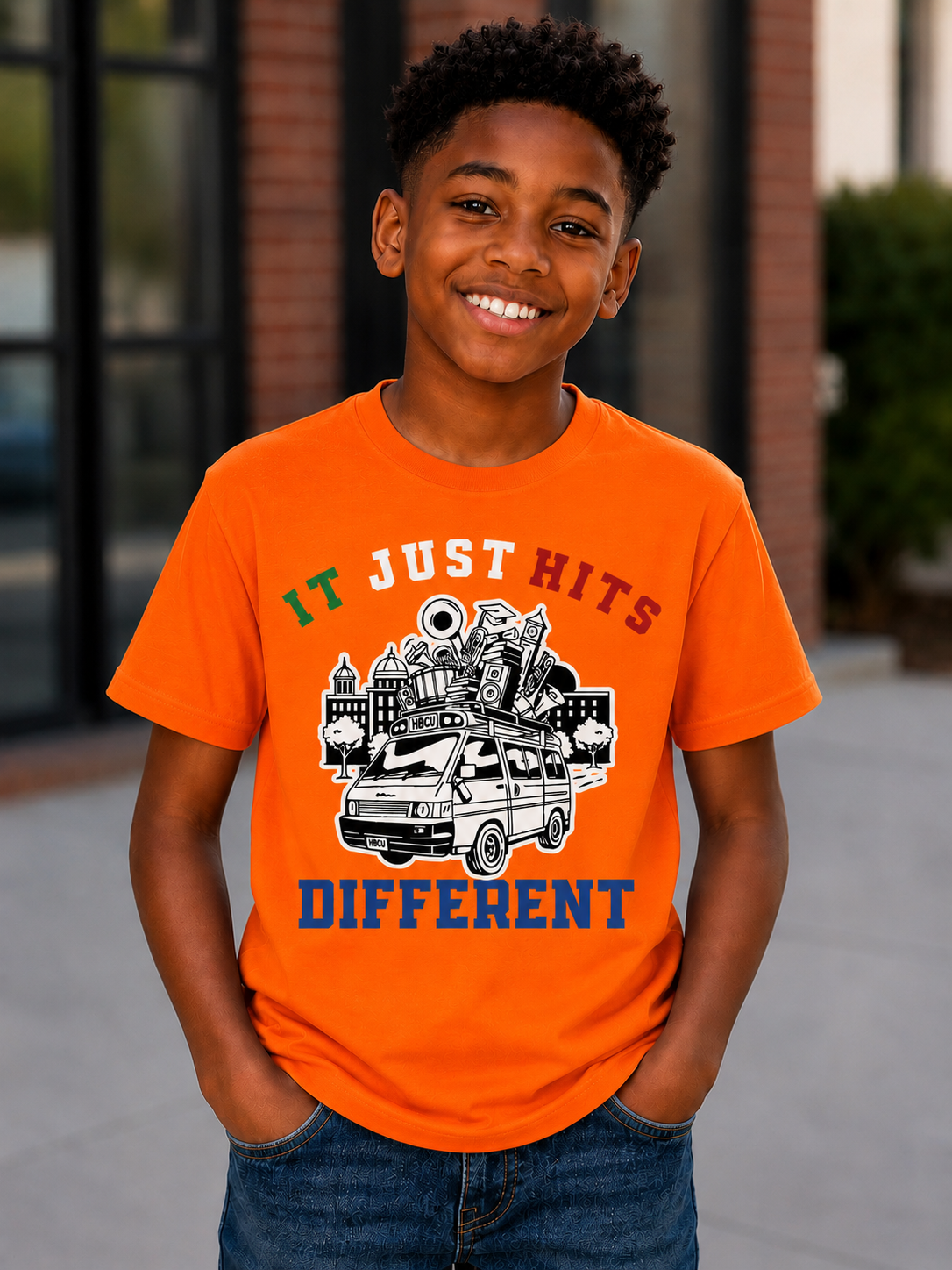 OBC It Just Hits Different Youth Tee (JamVan 1.0)