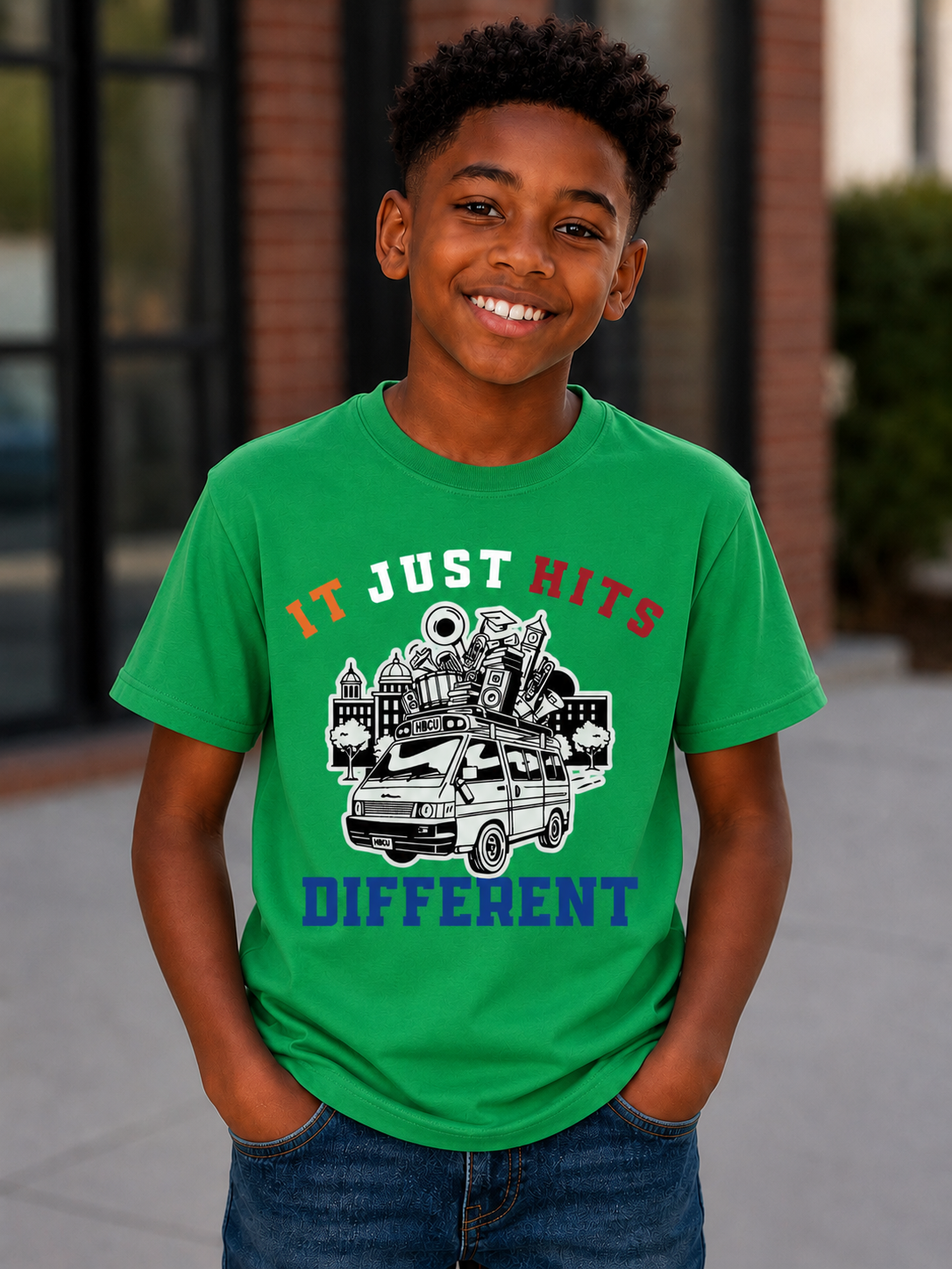 OBC It Just Hits Different Youth Tee (JamVan 1.0)