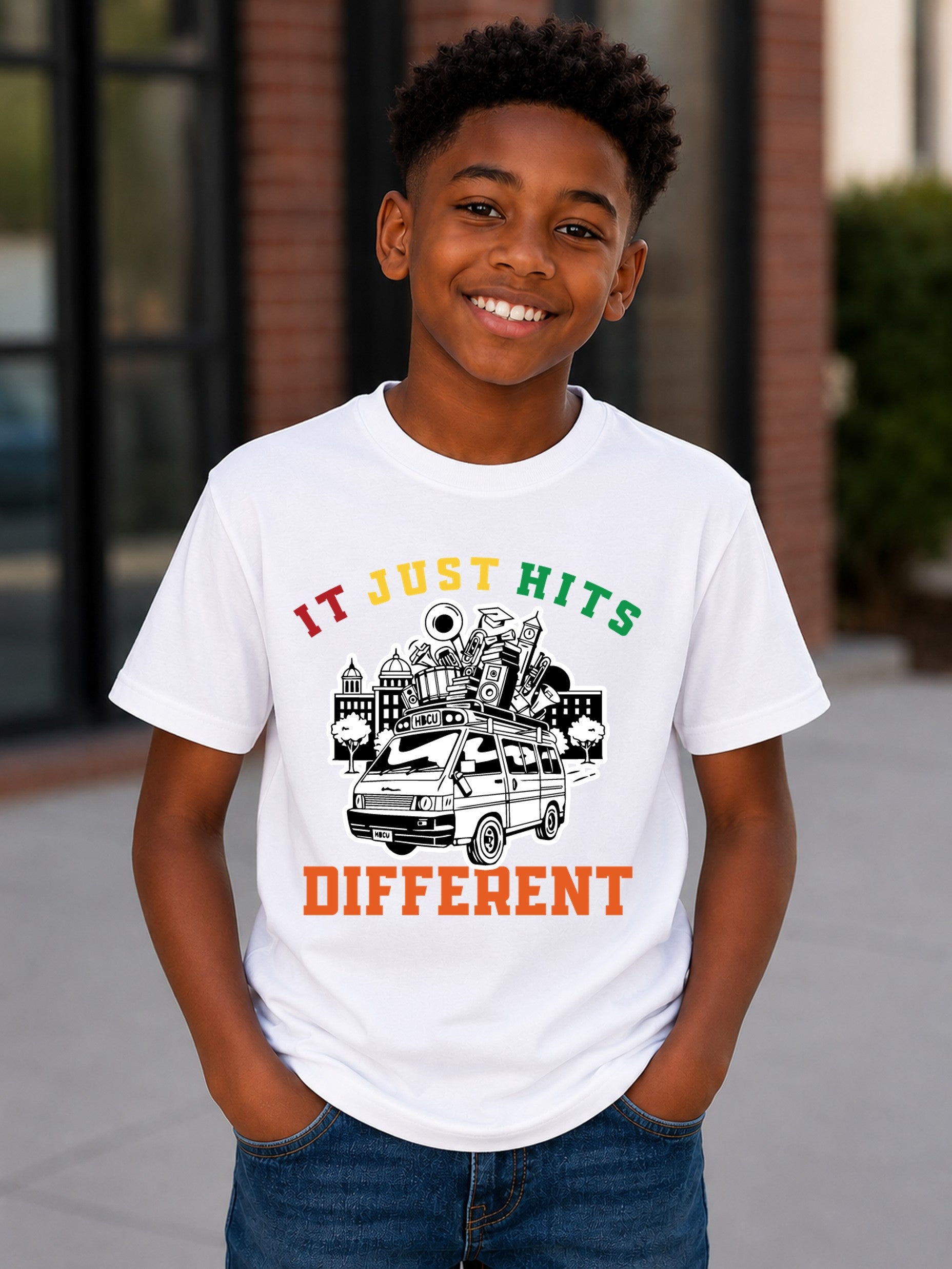 OBC It Just Hits Different Youth Tee (JamVan 1.0)