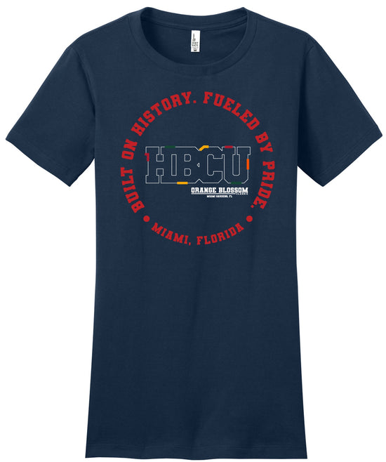 2025 Ladies OBC Built By History Fueled By Pride Tee - Navy Blue