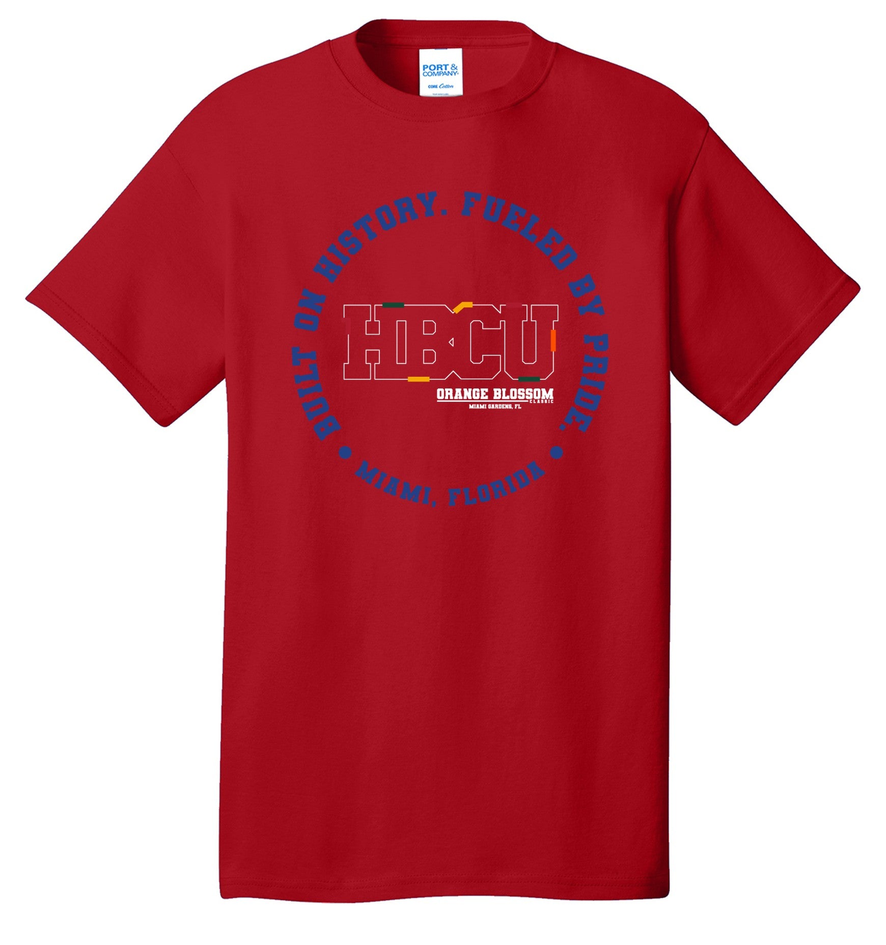 2025 OBC Built By History Fueled By Pride Tee - Red