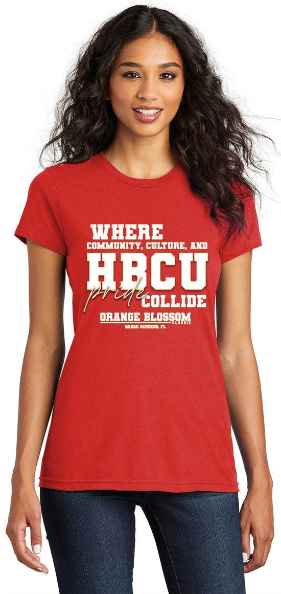 2024 Ladies OBC Community Colors Tee - Red