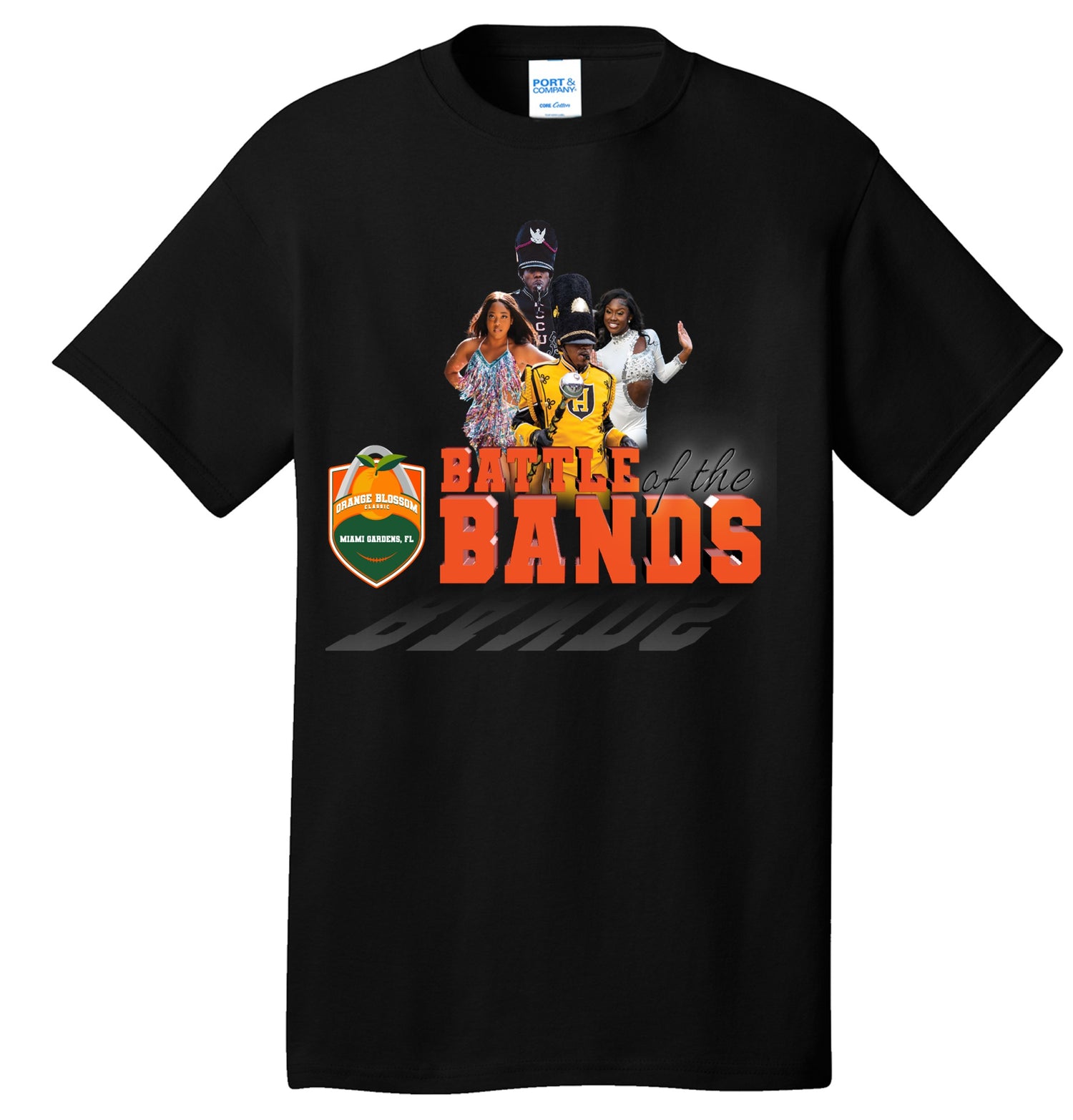 2024 Orange Blossom Classic Battle of the Bands Tee (Black) OBCApparel